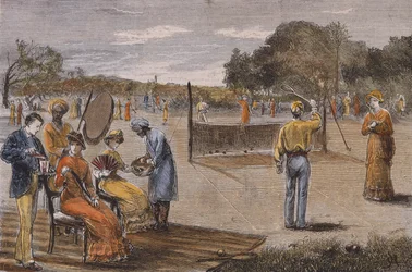 Bocetos de la India - Una tarde en las llanuras, 1880